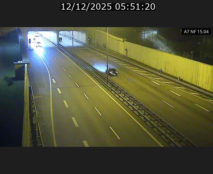<h2>Caméra trafic Luxembourg - A7, Tunnel Mersch, entrée sud, direction Ettelbruck</h2>