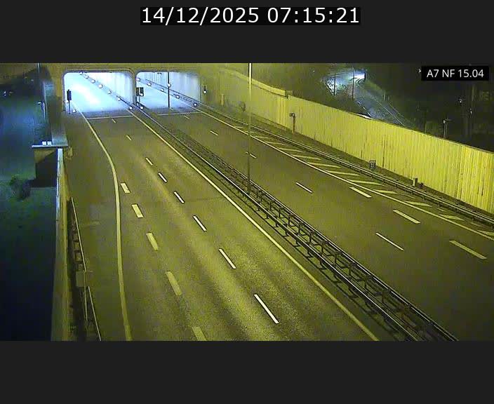 <h2>Caméra trafic Luxembourg - A7, Tunnel Mersch, entrée sud, direction Ettelbruck</h2>