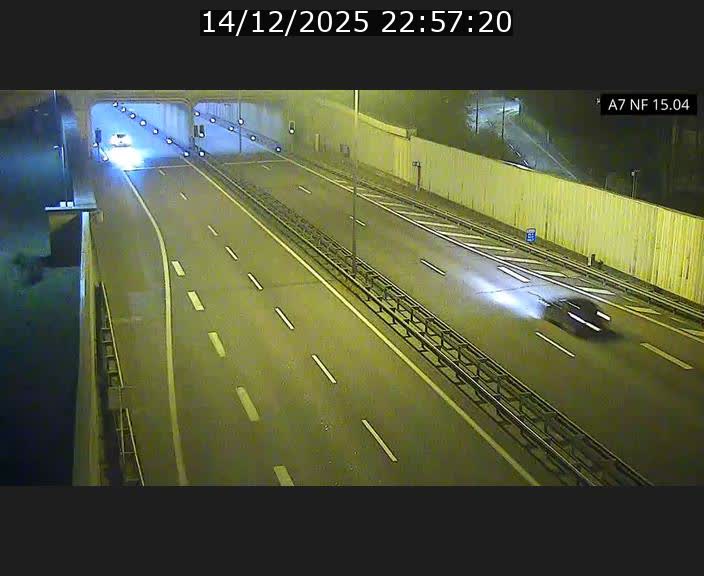 <h2>Caméra trafic Luxembourg - A7, Tunnel Mersch, entrée sud, direction Ettelbruck</h2>