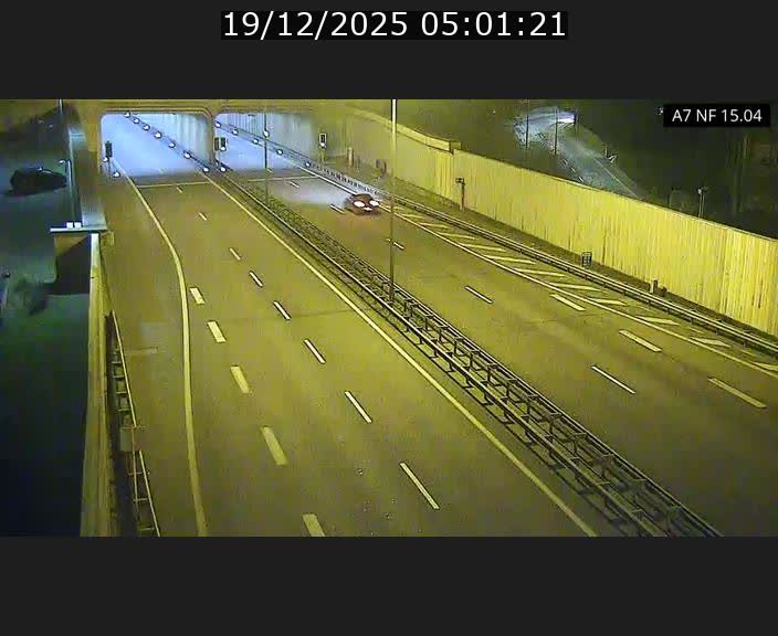 <h2>Caméra trafic Luxembourg - A7, Tunnel Mersch, entrée sud, direction Ettelbruck</h2>