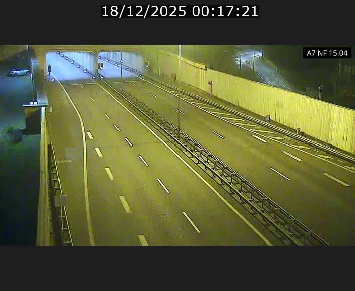 <h2>Caméra trafic Luxembourg - A7, Tunnel Mersch, entrée sud, direction Ettelbruck</h2>