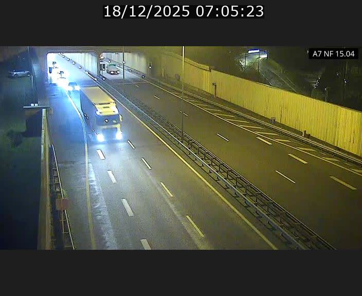 <h2>Caméra trafic Luxembourg - A7, Tunnel Mersch, entrée sud, direction Ettelbruck</h2>