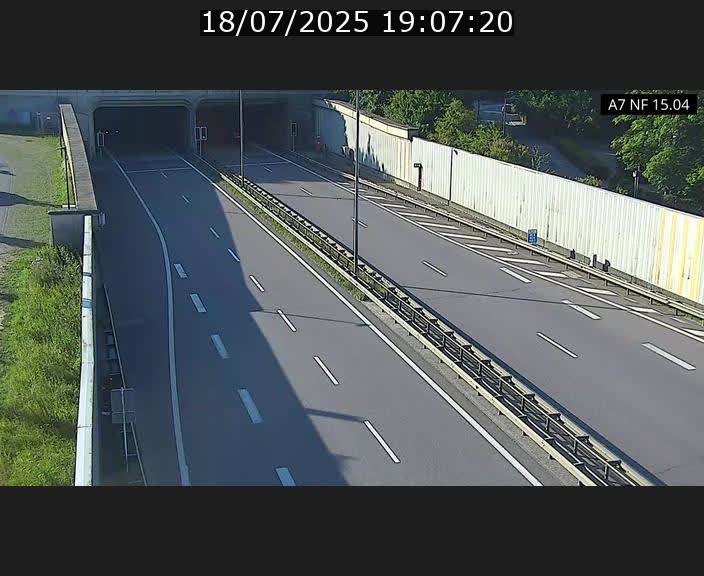<h2>Caméra trafic Luxembourg - A7, Tunnel Mersch, entrée sud, direction Ettelbruck</h2>