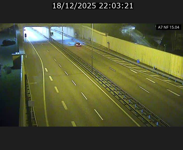 <h2>Caméra trafic Luxembourg - A7, Tunnel Mersch, entrée sud, direction Ettelbruck</h2>