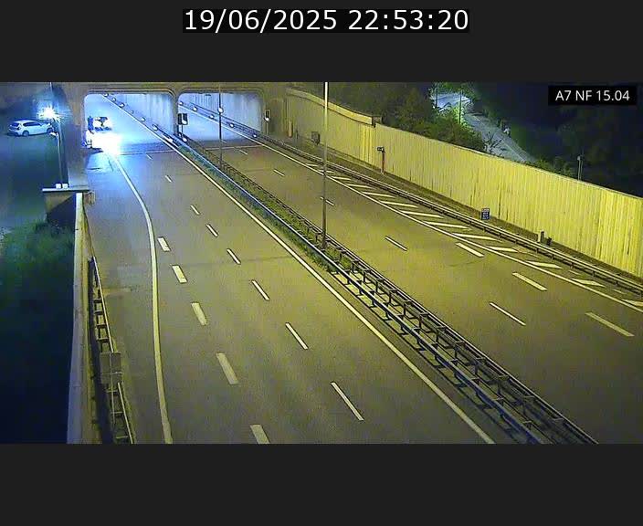 <h2>Caméra trafic Luxembourg - A7, Tunnel Mersch, entrée sud, direction Ettelbruck</h2>