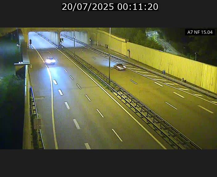 <h2>Caméra trafic Luxembourg - A7, Tunnel Mersch, entrée sud, direction Ettelbruck</h2>