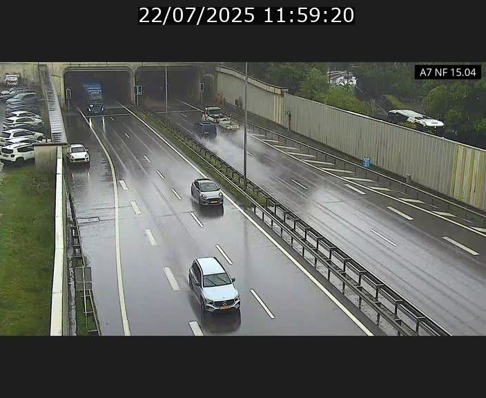 <h2>Caméra trafic Luxembourg - A7, Tunnel Mersch, entrée sud, direction Ettelbruck</h2>