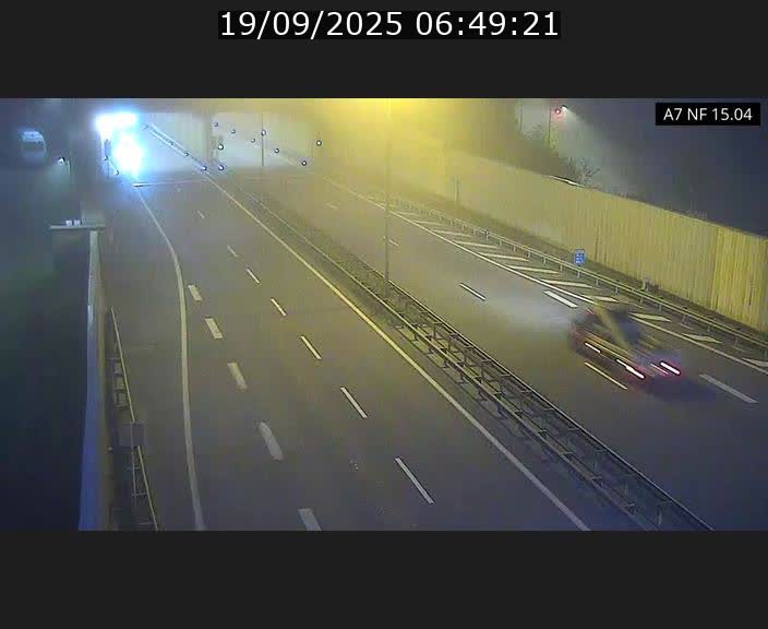 <h2>Caméra trafic Luxembourg - A7, Tunnel Mersch, entrée sud, direction Ettelbruck</h2>