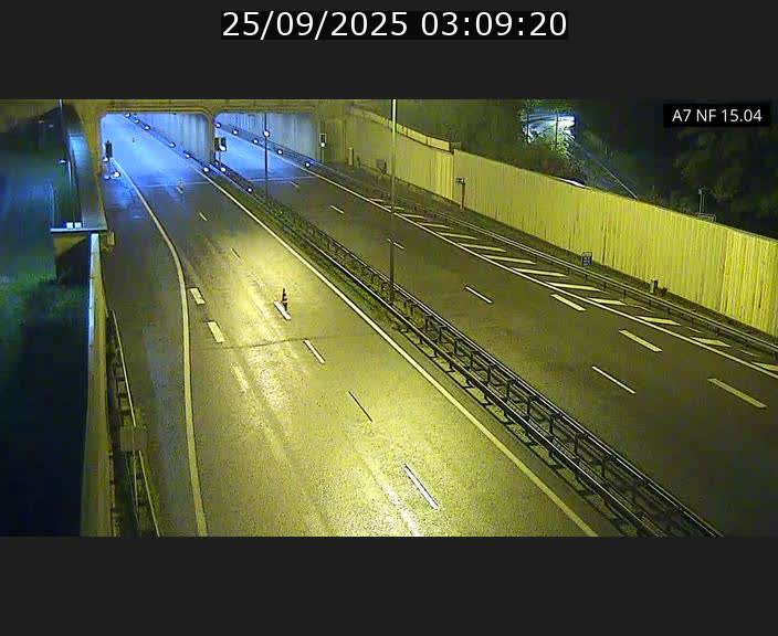 <h2>Caméra trafic Luxembourg - A7, Tunnel Mersch, entrée sud, direction Ettelbruck</h2>