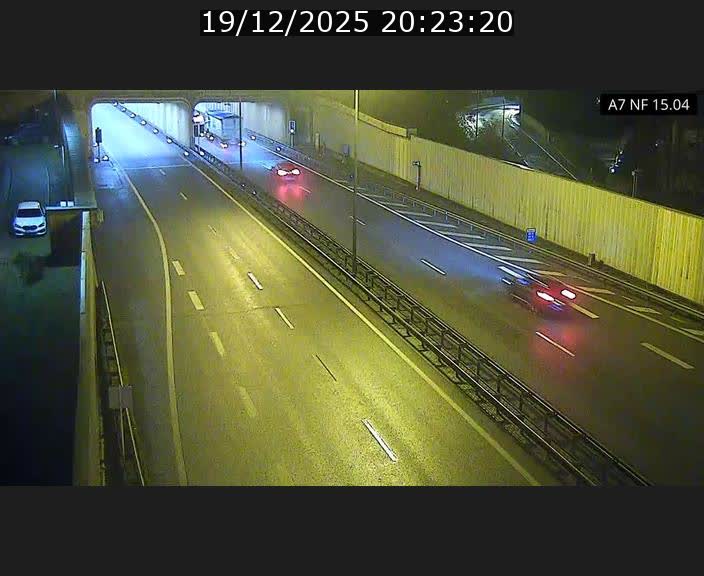 <h2>Caméra trafic Luxembourg - A7, Tunnel Mersch, entrée sud, direction Ettelbruck</h2>