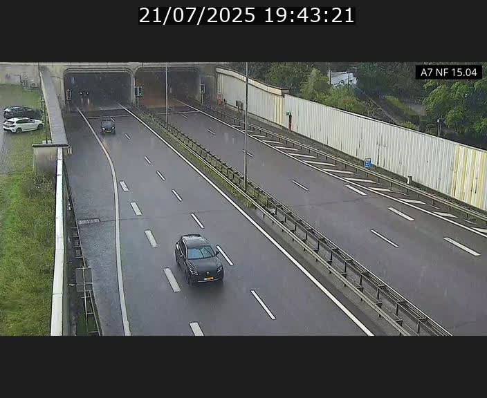 <h2>Caméra trafic Luxembourg - A7, Tunnel Mersch, entrée sud, direction Ettelbruck</h2>