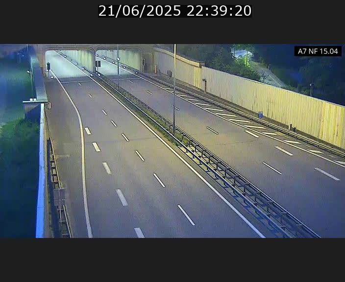 <h2>Caméra trafic Luxembourg - A7, Tunnel Mersch, entrée sud, direction Ettelbruck</h2>