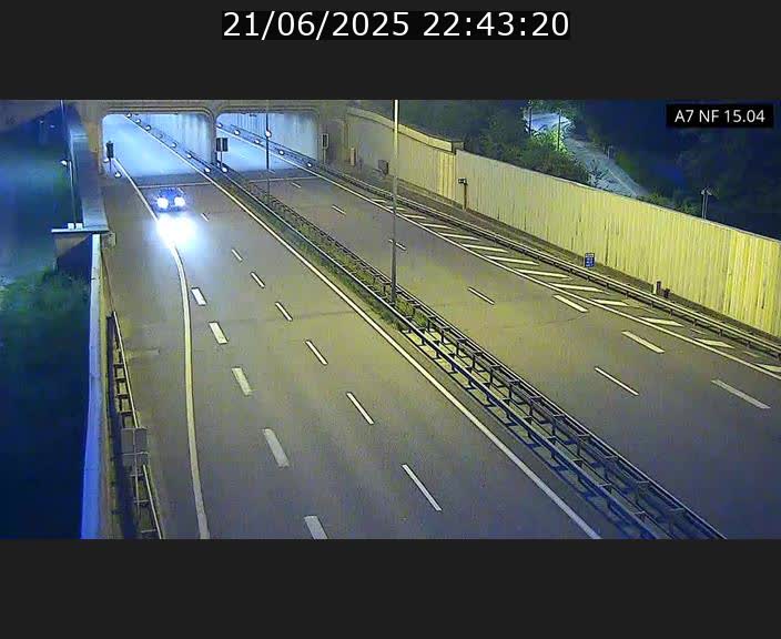 <h2>Caméra trafic Luxembourg - A7, Tunnel Mersch, entrée sud, direction Ettelbruck</h2>