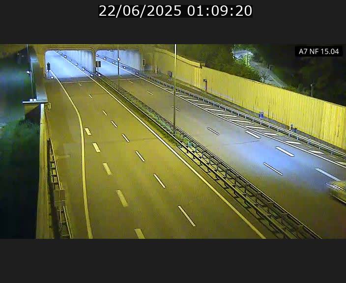 <h2>Caméra trafic Luxembourg - A7, Tunnel Mersch, entrée sud, direction Ettelbruck</h2>