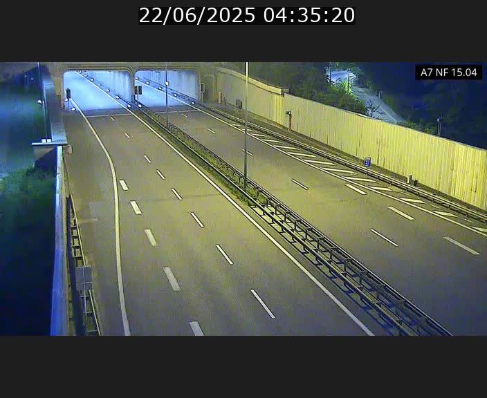 <h2>Caméra trafic Luxembourg - A7, Tunnel Mersch, entrée sud, direction Ettelbruck</h2>