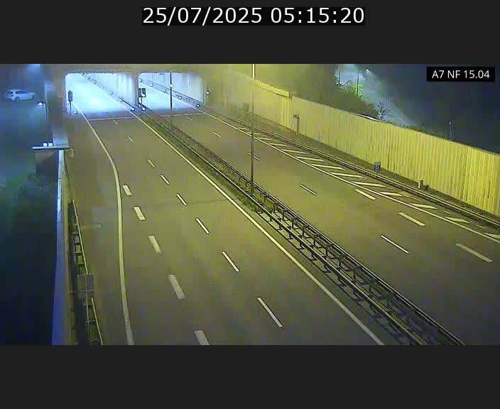 <h2>Caméra trafic Luxembourg - A7, Tunnel Mersch, entrée sud, direction Ettelbruck</h2>