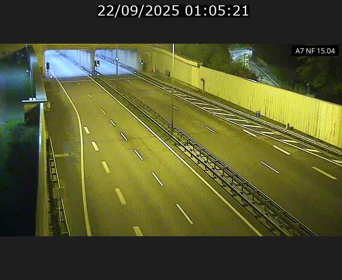<h2>Caméra trafic Luxembourg - A7, Tunnel Mersch, entrée sud, direction Ettelbruck</h2>