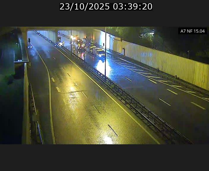 <h2>Caméra trafic Luxembourg - A7, Tunnel Mersch, entrée sud, direction Ettelbruck</h2>