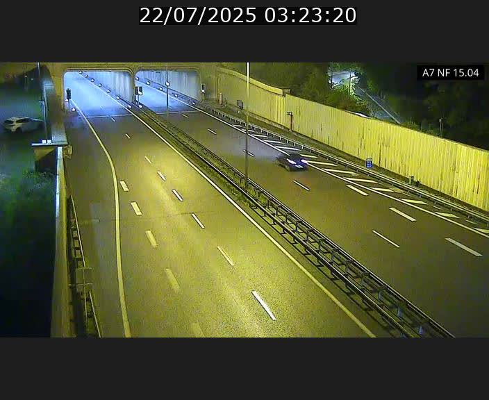 <h2>Caméra trafic Luxembourg - A7, Tunnel Mersch, entrée sud, direction Ettelbruck</h2>