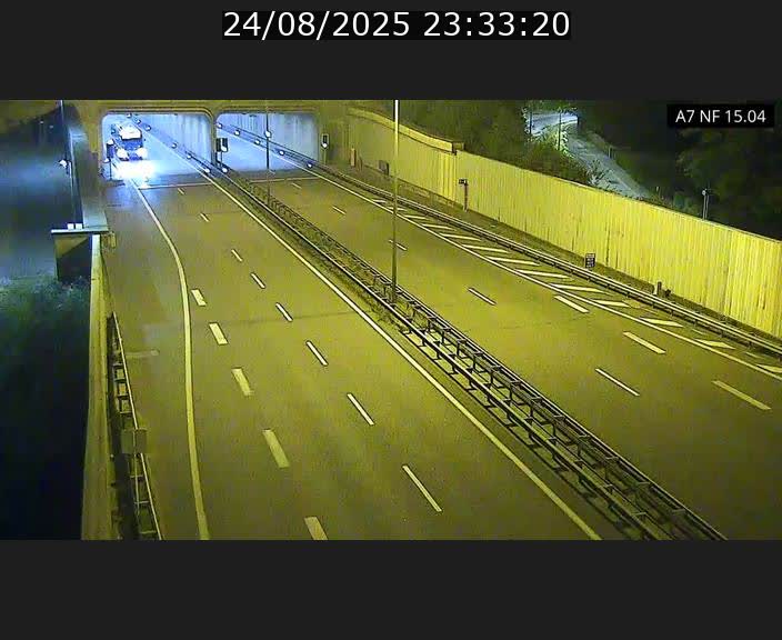 <h2>Caméra trafic Luxembourg - A7, Tunnel Mersch, entrée sud, direction Ettelbruck</h2>