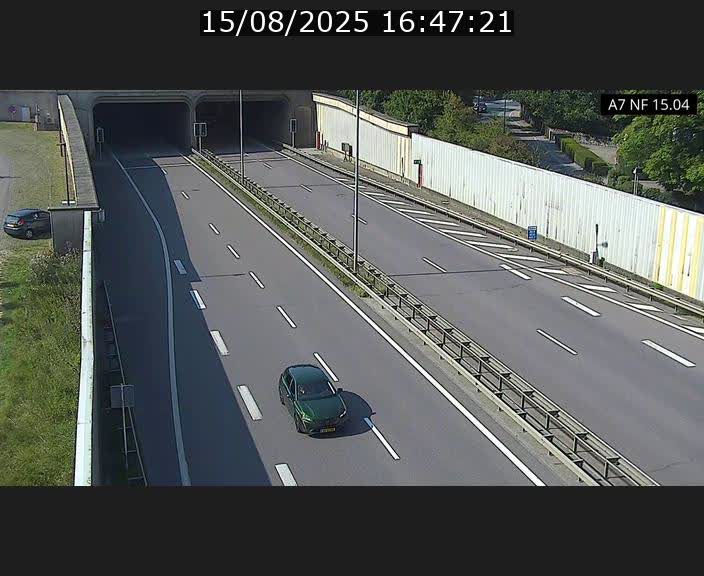 <h2>Caméra trafic Luxembourg - A7, Tunnel Mersch, entrée sud, direction Ettelbruck</h2>