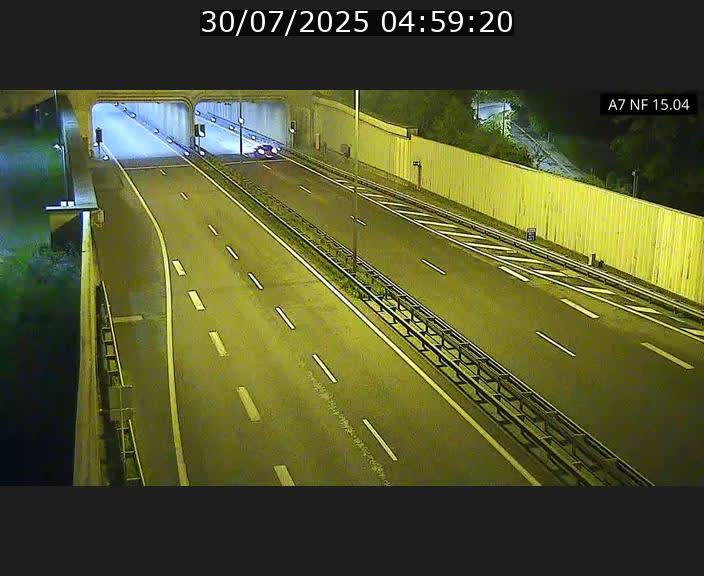 <h2>Caméra trafic Luxembourg - A7, Tunnel Mersch, entrée sud, direction Ettelbruck</h2>