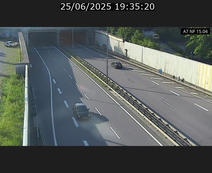 <h2>Caméra trafic Luxembourg - A7, Tunnel Mersch, entrée sud, direction Ettelbruck</h2>