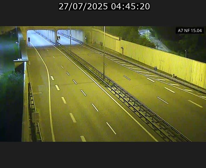 <h2>Caméra trafic Luxembourg - A7, Tunnel Mersch, entrée sud, direction Ettelbruck</h2>