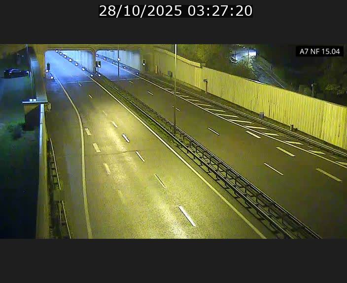 <h2>Caméra trafic Luxembourg - A7, Tunnel Mersch, entrée sud, direction Ettelbruck</h2>
