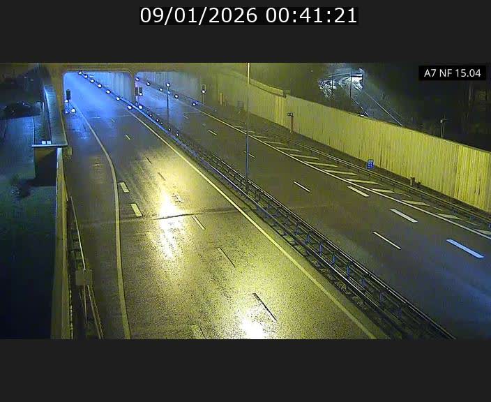 <h2>Caméra trafic Luxembourg - A7, Tunnel Mersch, entrée sud, direction Ettelbruck</h2>
