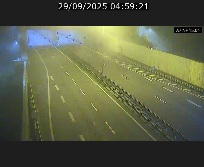 <h2>Caméra trafic Luxembourg - A7, Tunnel Mersch, entrée sud, direction Ettelbruck</h2>