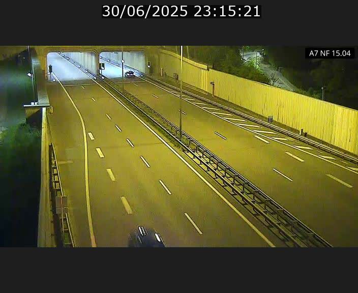 <h2>Caméra trafic Luxembourg - A7, Tunnel Mersch, entrée sud, direction Ettelbruck</h2>