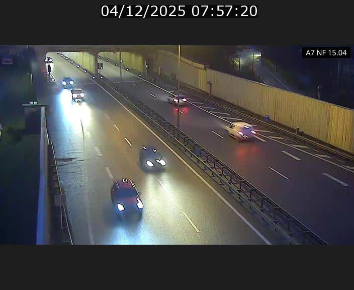 <h2>Caméra trafic Luxembourg - A7, Tunnel Mersch, entrée sud, direction Ettelbruck</h2>