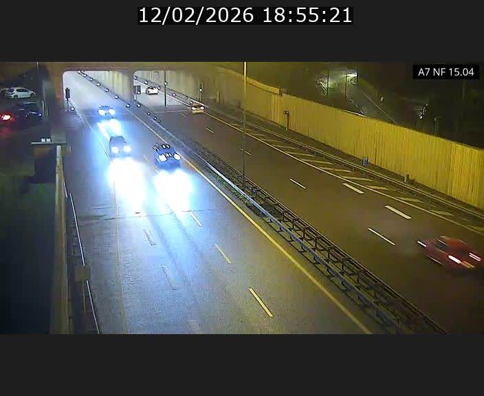 <h2>Caméra trafic Luxembourg - A7, Tunnel Mersch, entrée sud, direction Ettelbruck</h2>