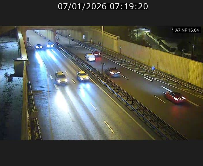 <h2>Caméra trafic Luxembourg - A7, Tunnel Mersch, entrée sud, direction Ettelbruck</h2>