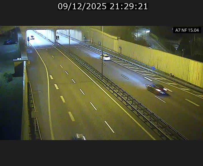 <h2>Caméra trafic Luxembourg - A7, Tunnel Mersch, entrée sud, direction Ettelbruck</h2>