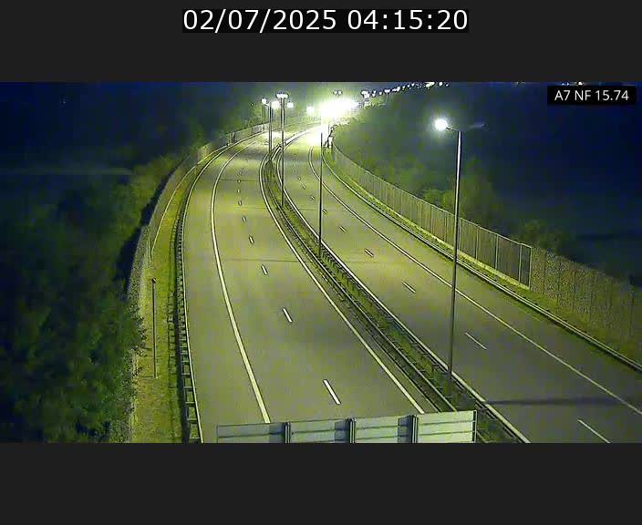 <h2>Caméra trafic Luxembourg - A7, Tunnel Mersch, entrée nord, direction Lorentzweiler</h2>