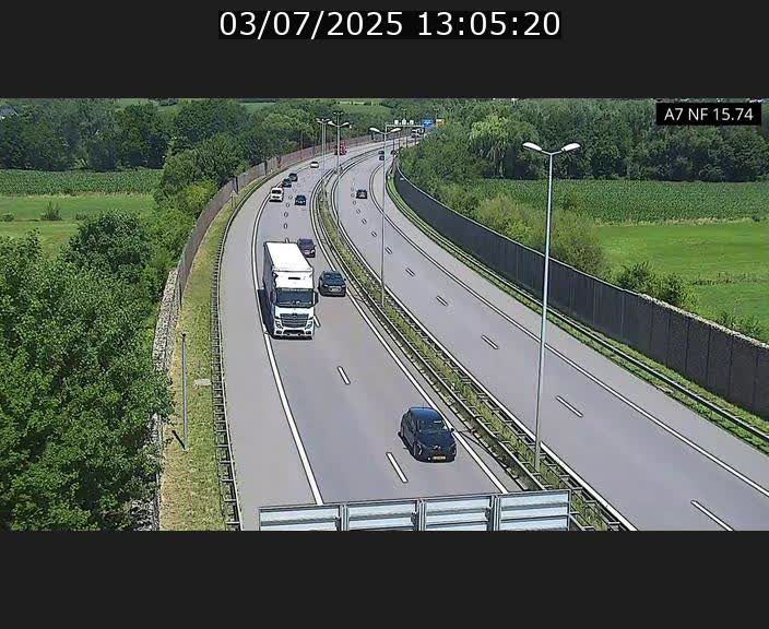 <h2>Caméra trafic Luxembourg - A7, Tunnel Mersch, entrée nord, direction Lorentzweiler</h2>