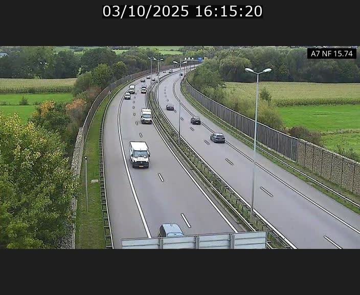 <h2>Caméra trafic Luxembourg - A7, Tunnel Mersch, entrée nord, direction Lorentzweiler</h2>