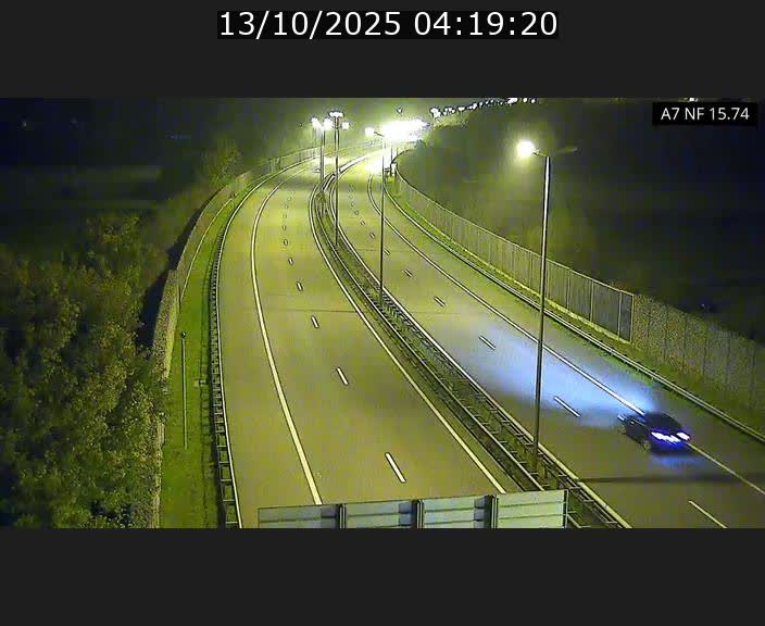 <h2>Caméra trafic Luxembourg - A7, Tunnel Mersch, entrée nord, direction Lorentzweiler</h2>