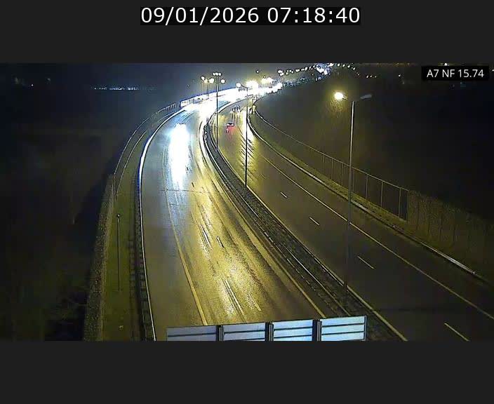 <h2>Caméra trafic Luxembourg - A7, Tunnel Mersch, entrée nord, direction Lorentzweiler</h2>