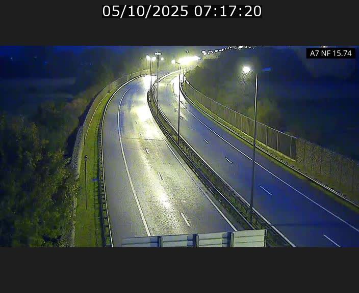 <h2>Caméra trafic Luxembourg - A7, Tunnel Mersch, entrée nord, direction Lorentzweiler</h2>