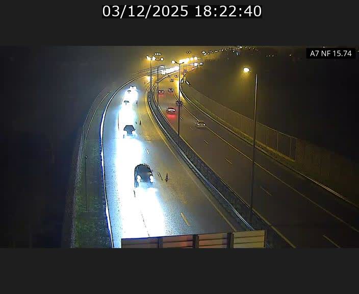 <h2>Caméra trafic Luxembourg - A7, Tunnel Mersch, entrée nord, direction Lorentzweiler</h2>