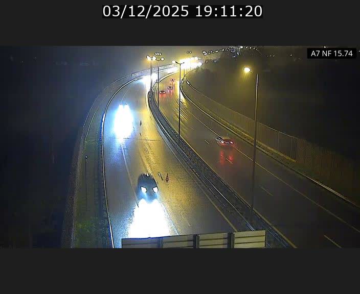 <h2>Caméra trafic Luxembourg - A7, Tunnel Mersch, entrée nord, direction Lorentzweiler</h2>