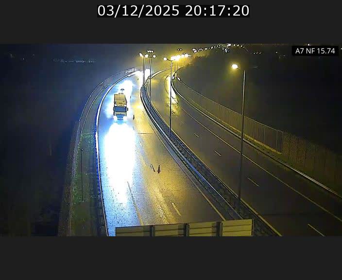 <h2>Caméra trafic Luxembourg - A7, Tunnel Mersch, entrée nord, direction Lorentzweiler</h2>