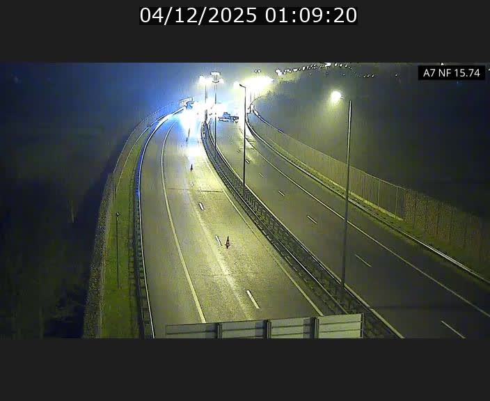 <h2>Caméra trafic Luxembourg - A7, Tunnel Mersch, entrée nord, direction Lorentzweiler</h2>