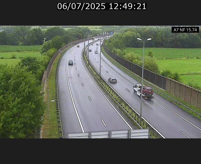 <h2>Caméra trafic Luxembourg - A7, Tunnel Mersch, entrée nord, direction Lorentzweiler</h2>