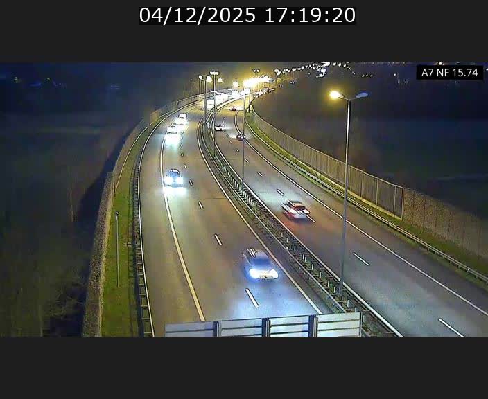<h2>Caméra trafic Luxembourg - A7, Tunnel Mersch, entrée nord, direction Lorentzweiler</h2>