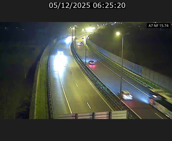 <h2>Caméra trafic Luxembourg - A7, Tunnel Mersch, entrée nord, direction Lorentzweiler</h2>