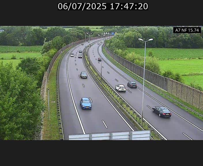 <h2>Caméra trafic Luxembourg - A7, Tunnel Mersch, entrée nord, direction Lorentzweiler</h2>